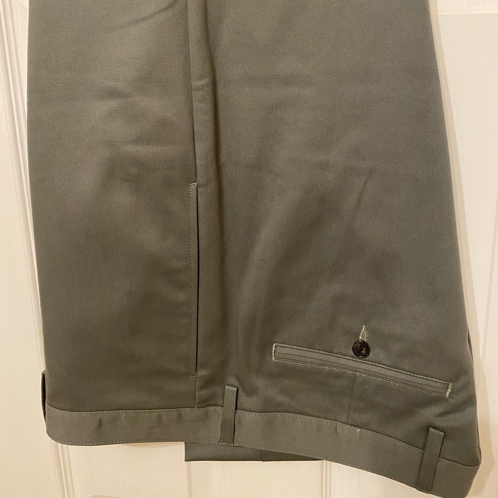 Dress Pants - New Olive Green - Slim Fit 37x32